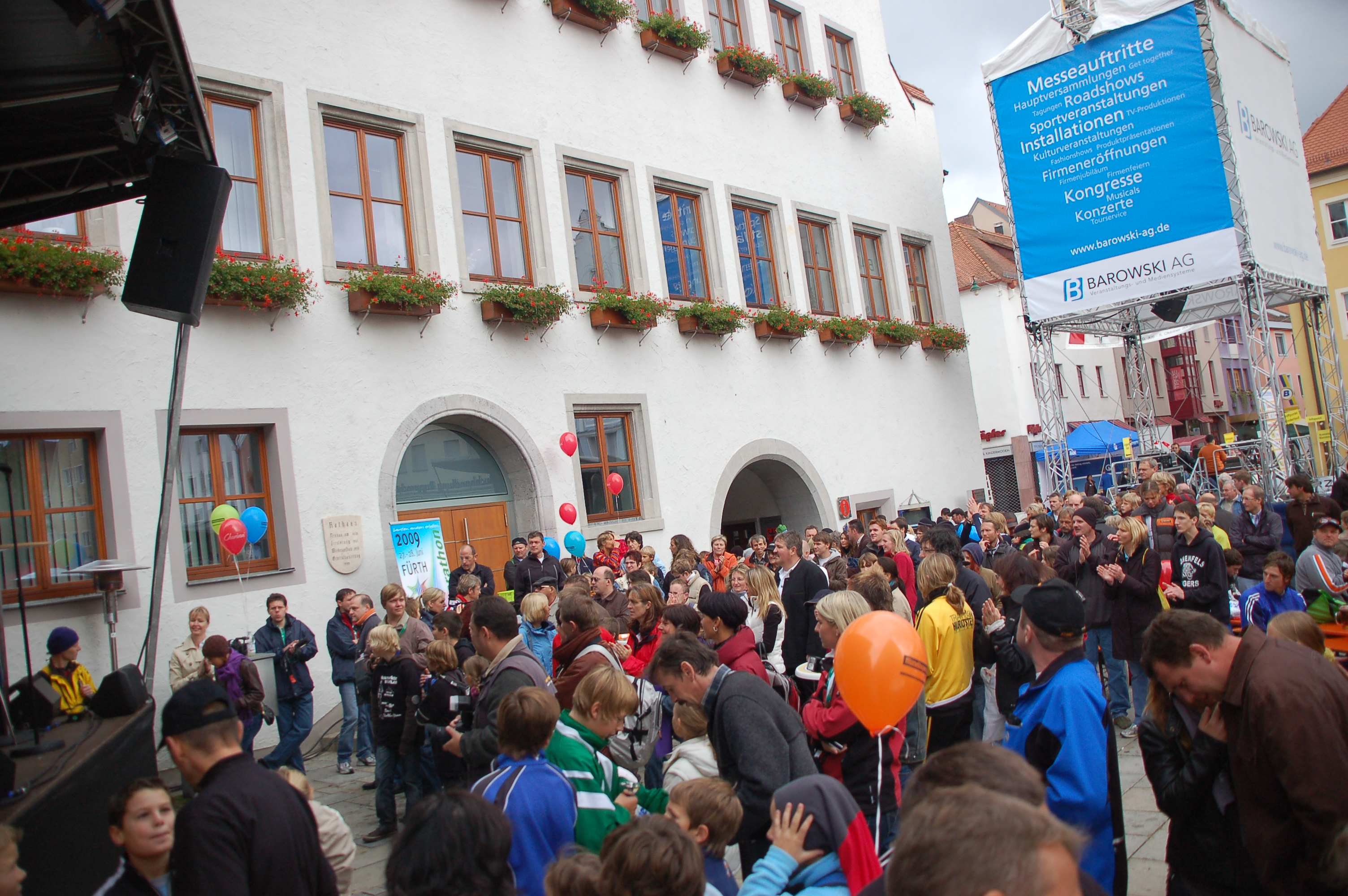 0004 Siegerehrung Stadtlauf Neumarkt 2008